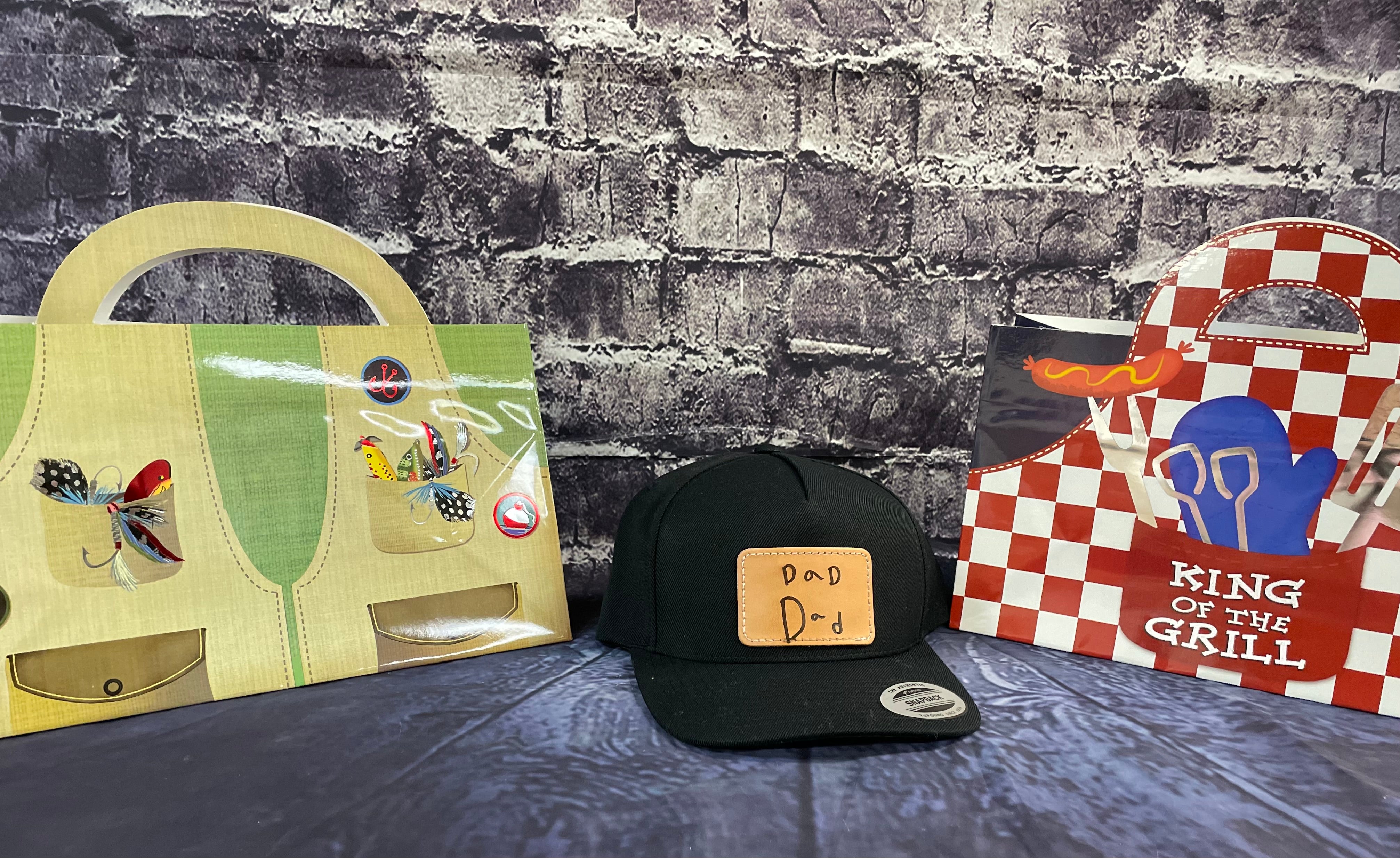 Custom Handwriting Leather Patch Hat