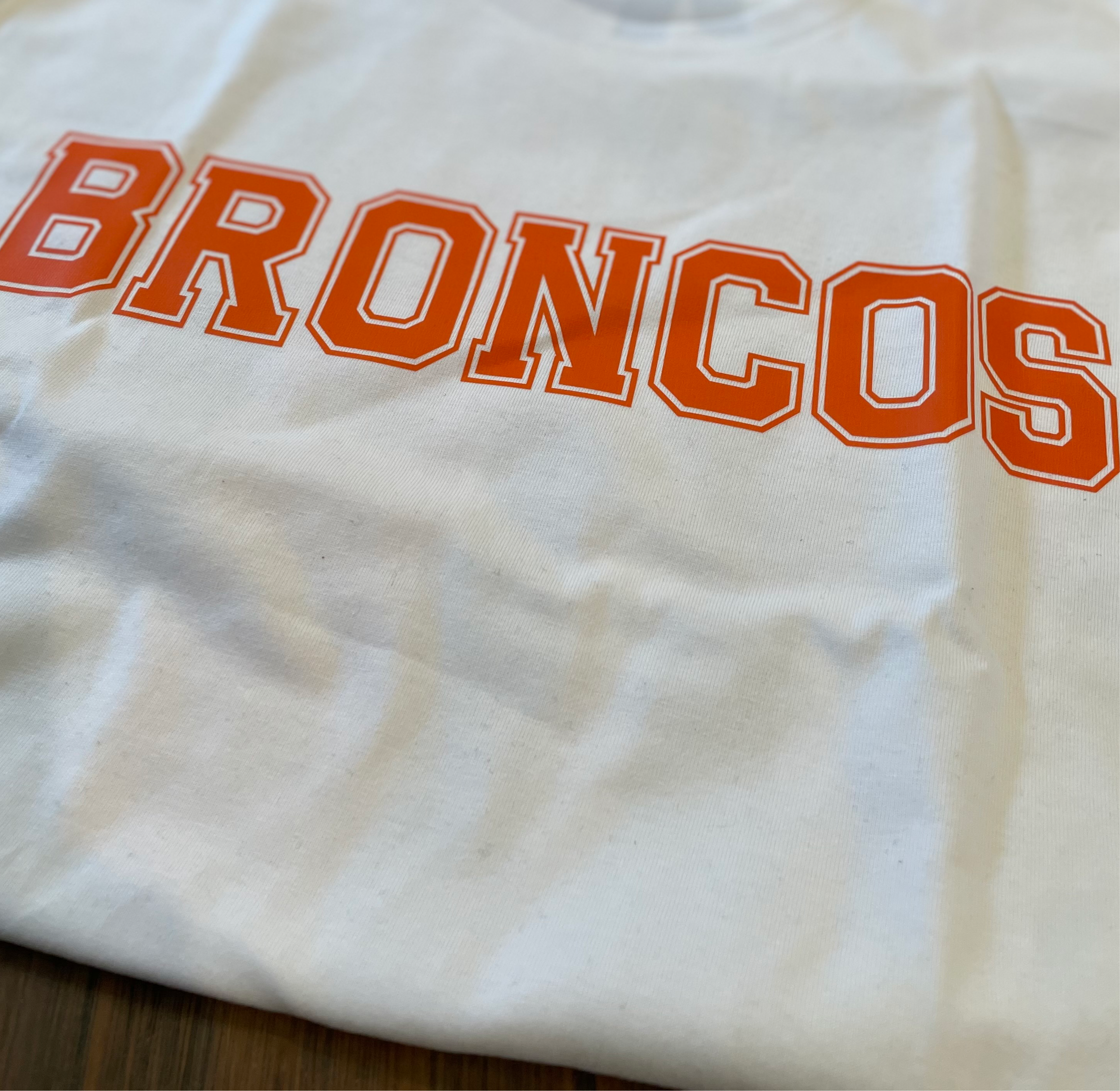 Custom Seaford Broncos Cheer Mom Crewneck
